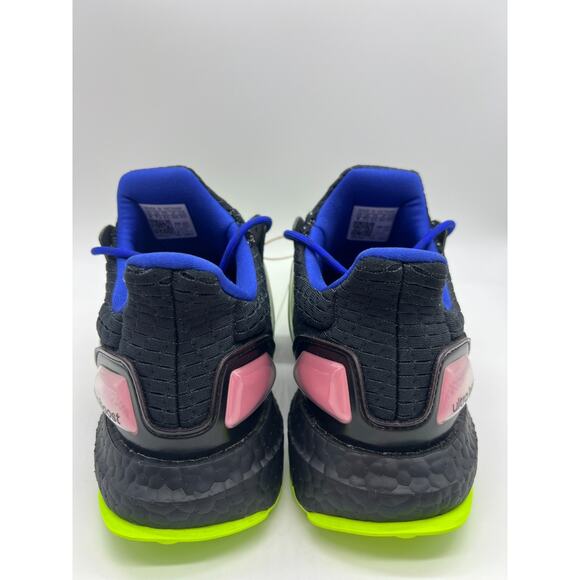 Adidas Ultraboost 1.0 Neon Black/Lucid Lemon/Pink ID0144 Men’s Size 8 - Picture 6 of 12